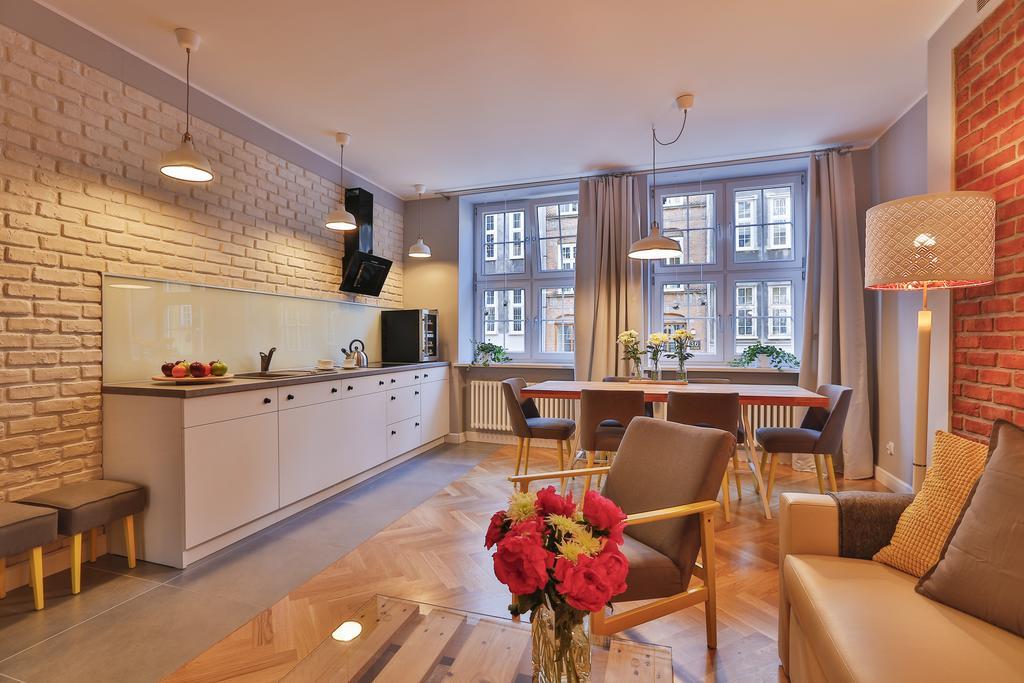 Apartament Bursztynowy Mariacka Old Town Gdańsk Kamer foto