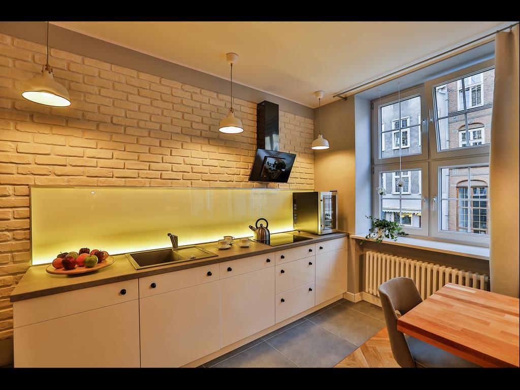 Apartament Bursztynowy Mariacka Old Town Gdańsk Kamer foto